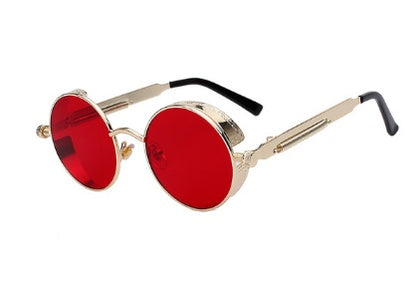 Austin Powers Vintage Round Metal Frame Sunglasses