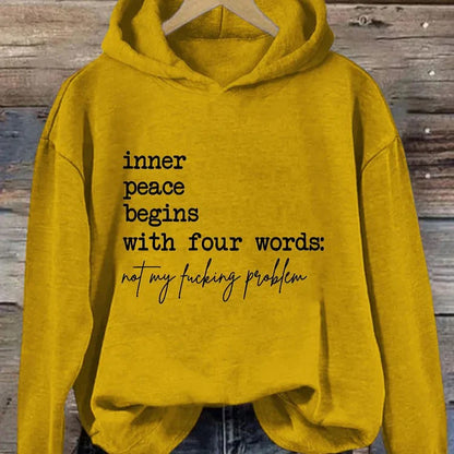 Inner Peace Begins With Four Words