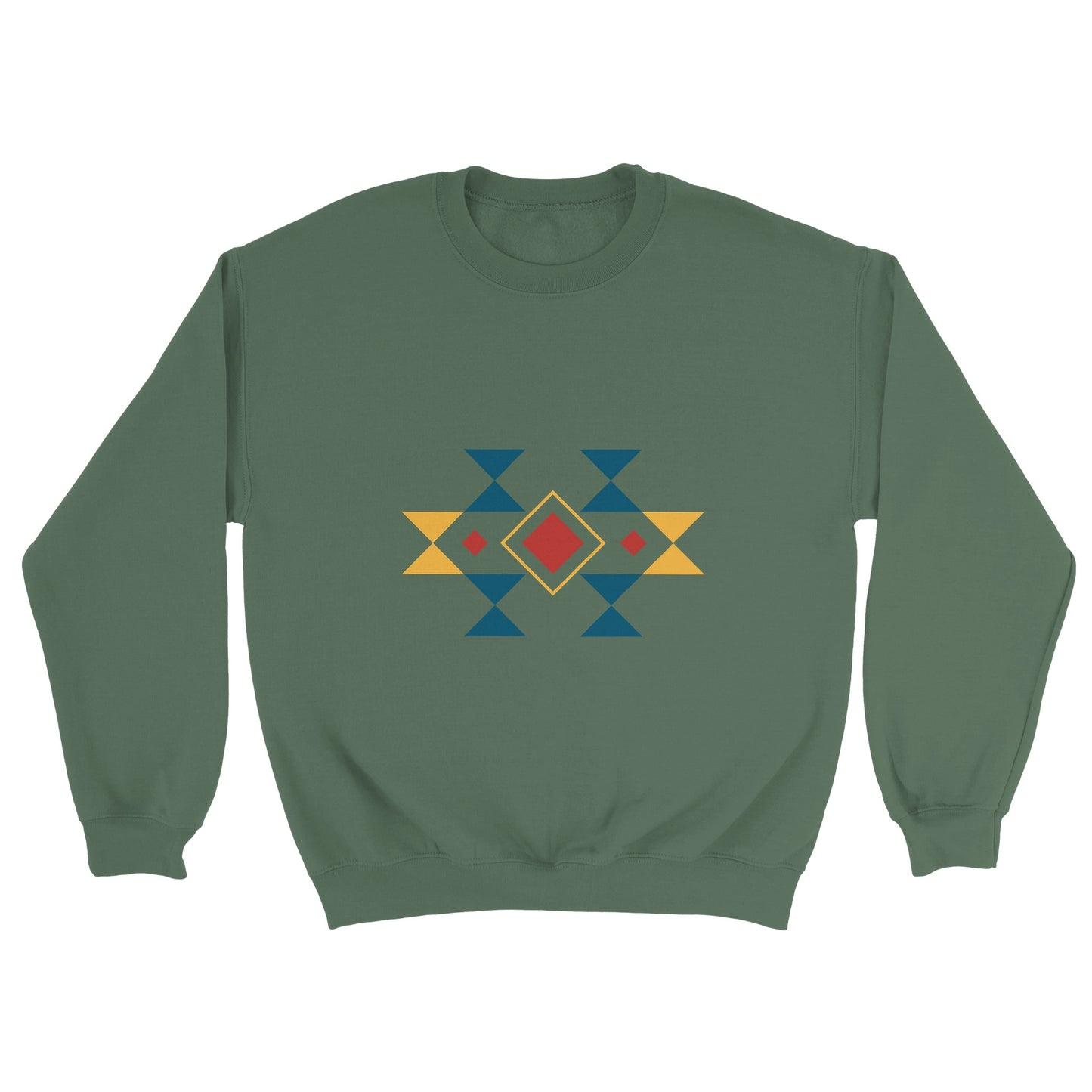 Classic Unisex Crewneck Sweatshirt- Tribal Print