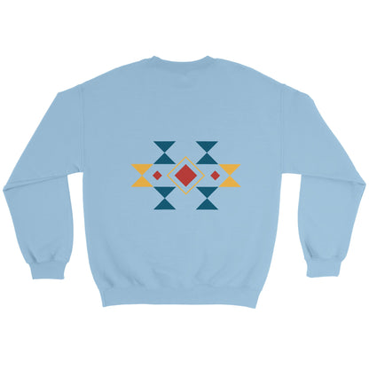 Classic Unisex Crewneck Sweatshirt- Tribal Print